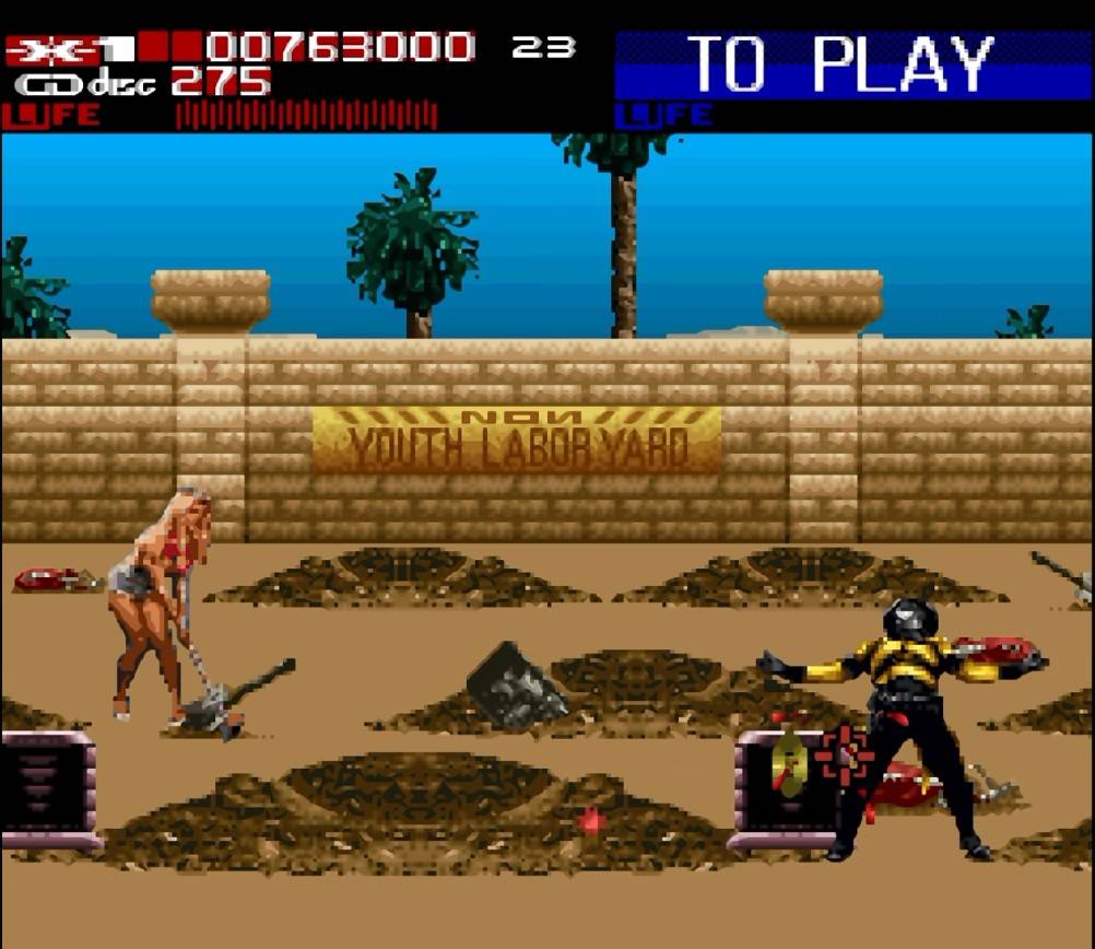 Revolution X - геймплей игры Super Nintendo\Famicom
